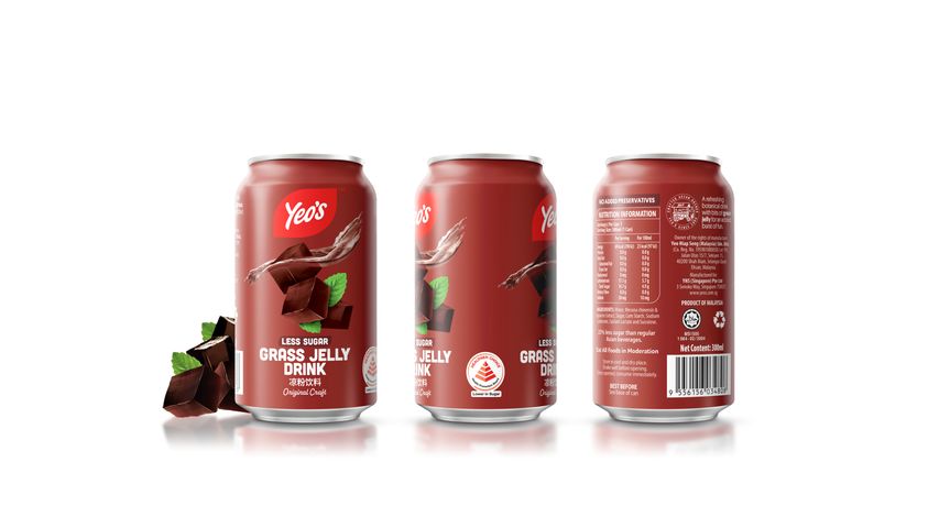 Yeo's Grass Jelly Beverages 300ml