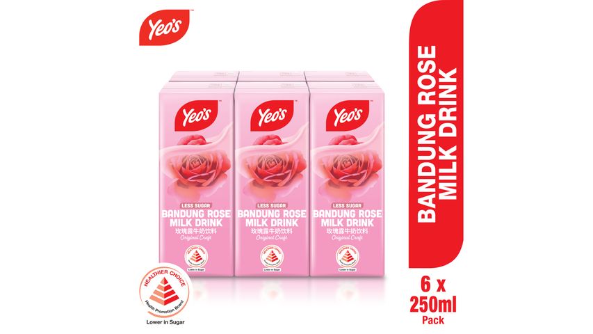 Yeo's Bandung Packet Drink 6s x 250ml