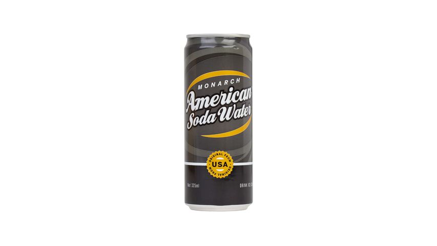 Monarch American Soda Water 325ml