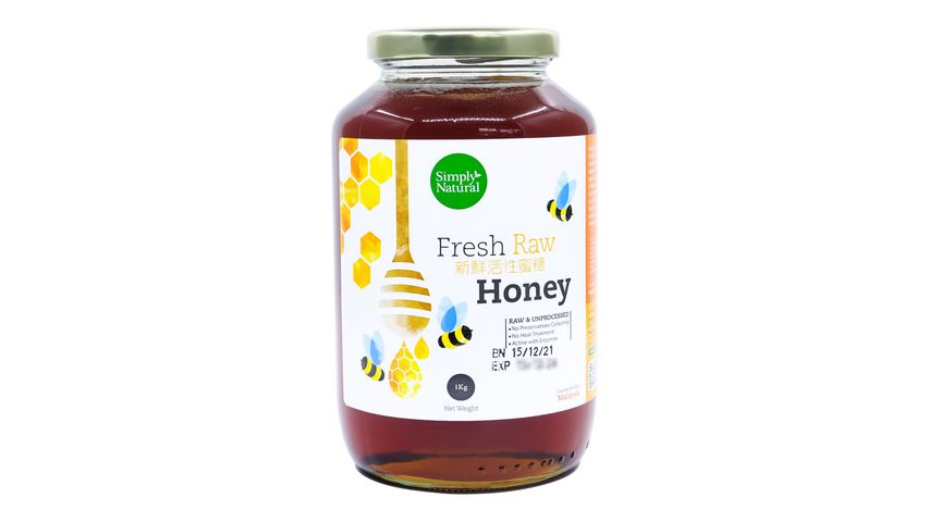 Simply Natural Fresh Raw Honey 1kg