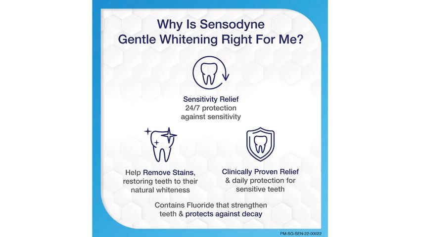 Sensodyne Gentle Whitening 100g 2s
