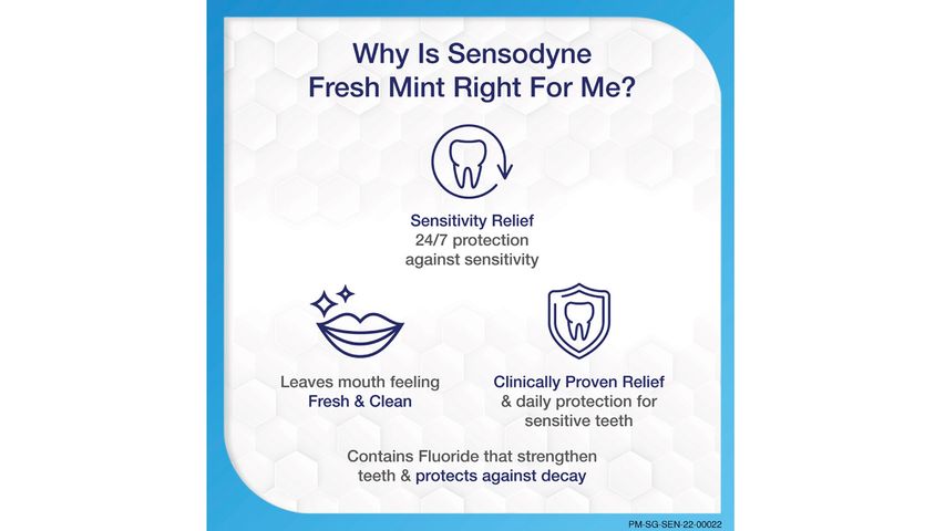 Sensodyne Gentle Fresh Mint 100g 2s