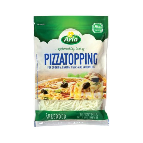 Arla Natural Pizzatopping Shredded Cheese 175g