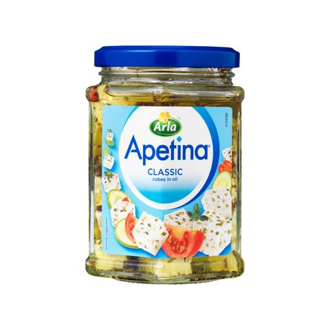 Arla Apetina White Cheese Cubes in Oil 265g