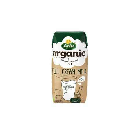 Arla Organic Full Cream Milk 200ml