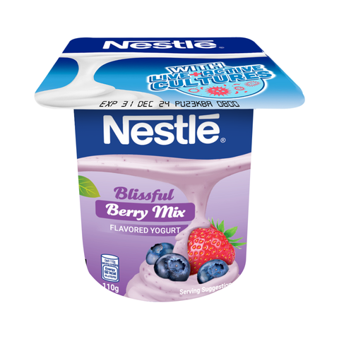 Nestle Fruit Yogurt Berry Mix 110g
