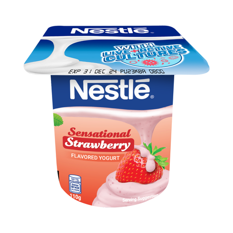Nestle Fruit Yogurt Strawberry 110g