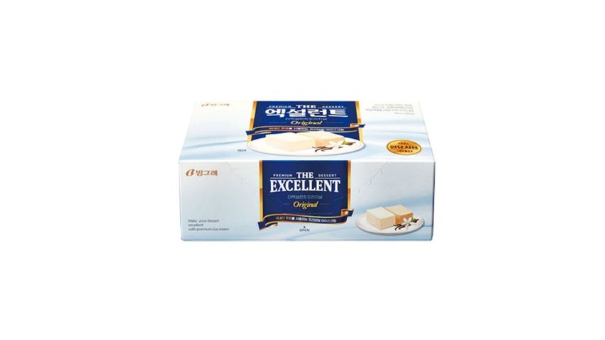 Excellent Vanilla Cubes Ice Cream 800ML