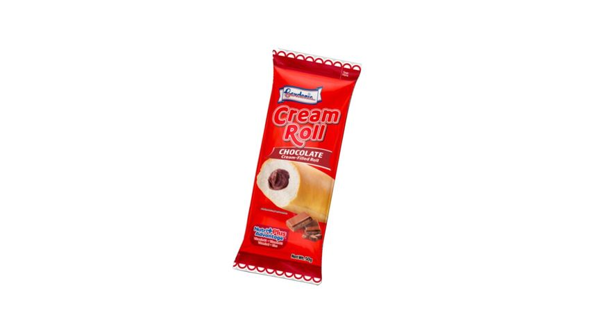 Gardenia Cream Roll Chocolate 50g