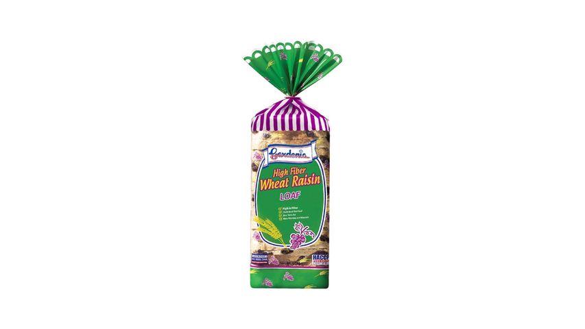 Gardenia High Fiber Wheat Raisin Loaf 600g