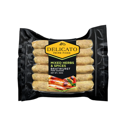 Delicato Herbs & Spices Sausage 360g
