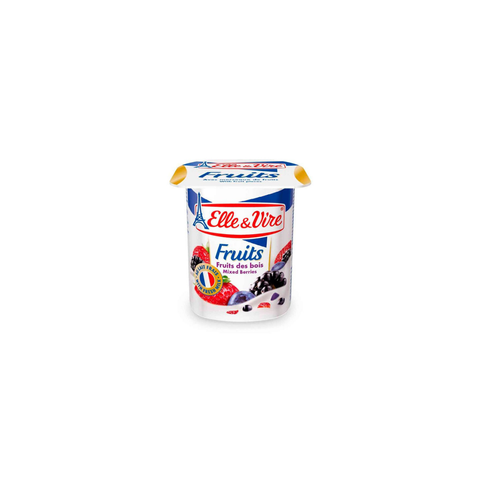 Elle & Vire Mixed Berries Dairy Dessert 125g