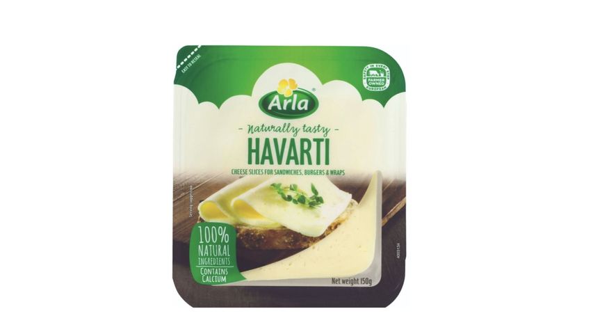 Arla Havarti Cheese Slices 150G