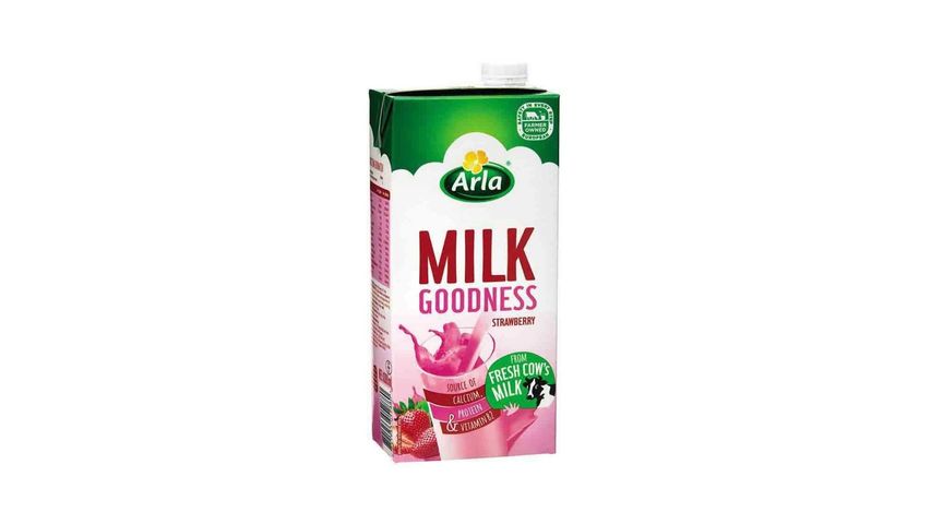 Arla Strawberry Milk Goodness 1L