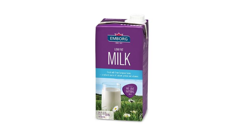 Emborg Low Fat Milk 1L
