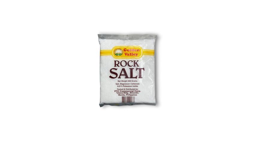 Golden Valley Rock Salt 500g