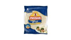 Mission Tortilla Wraps 8 Inches Original 270g