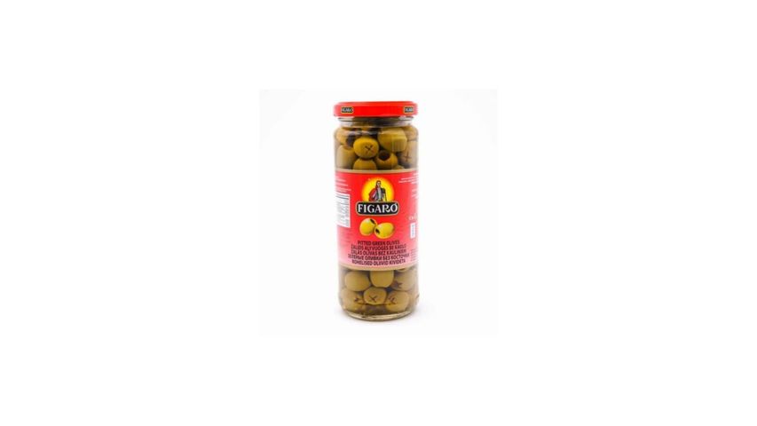 Figaro Green Olives Pitted Imported 160g