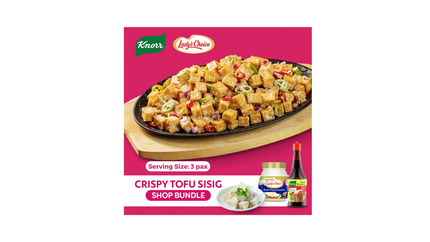Crispy Tofu Sisig Bundle 1