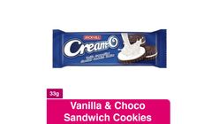 Jack 'n Jill Cream-O Vanilla Sandwich Cookies 33g