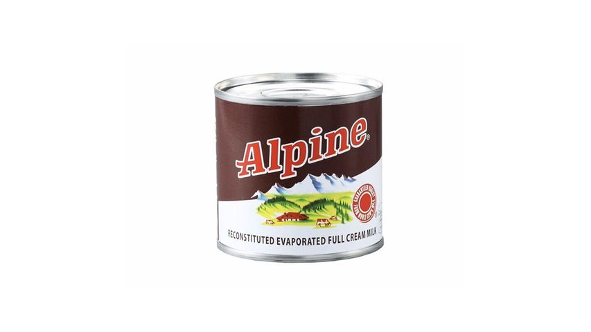 Alpine Full Cream Evaporated Milk 154ML