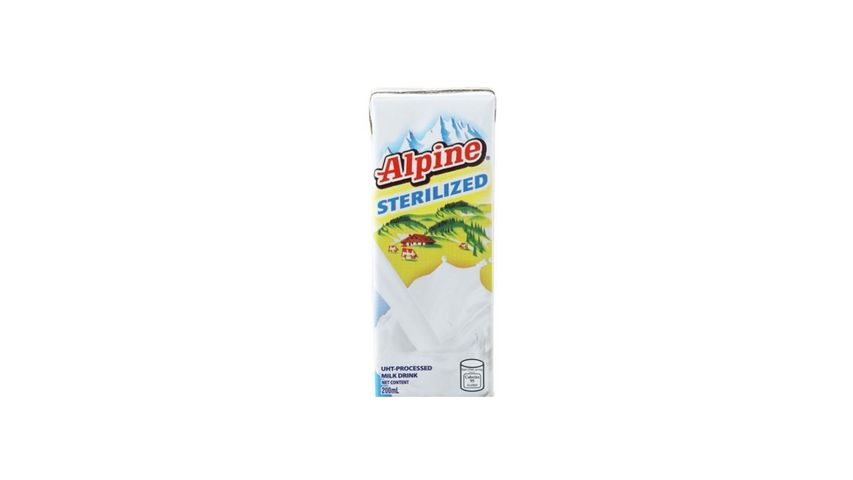 Allpine Sterilized Tetra Milk 200ML