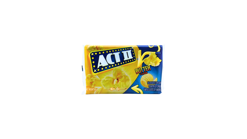 ACT II Butter Flavour Tray 85g