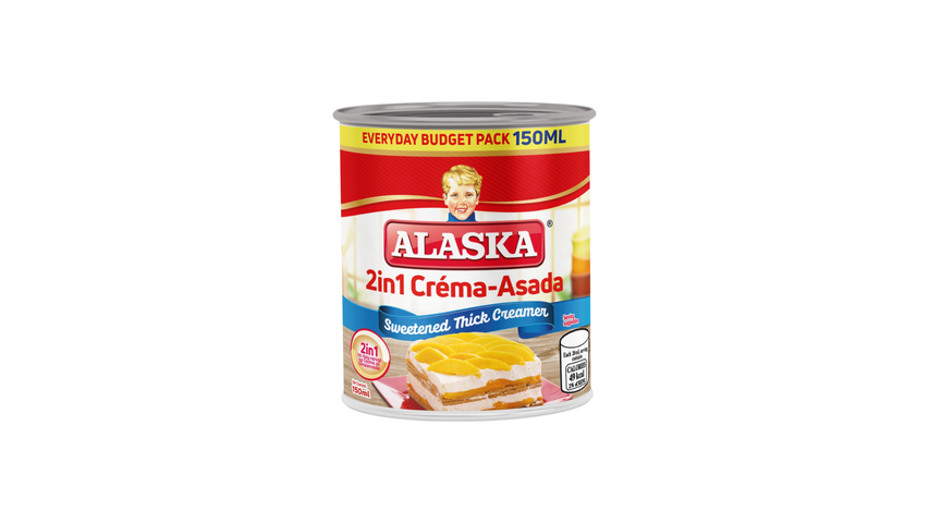 Alaska Crema-Asada 2-in-1 Sweetened Thick Creamer 150mL