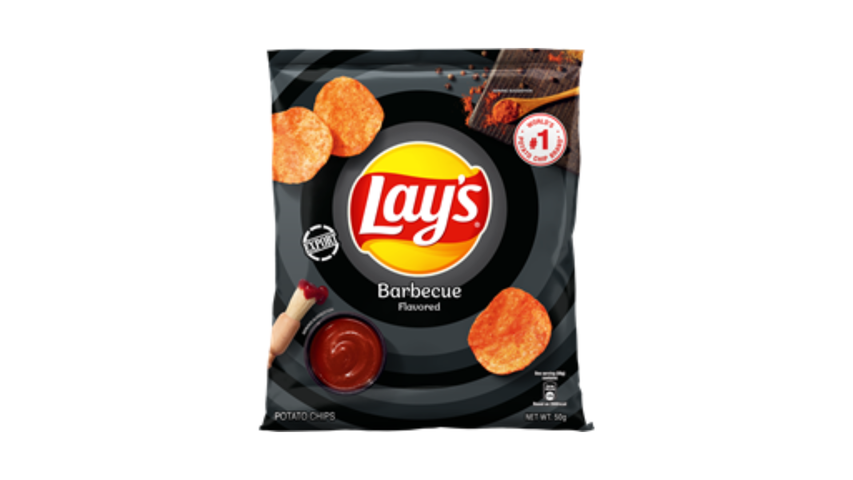 Lay's Potato Chips Barbecue Flavored 50g