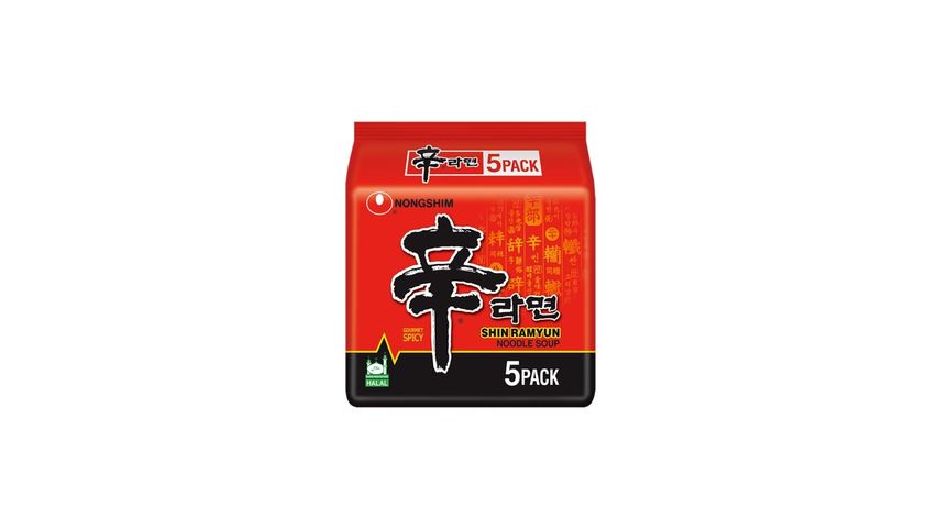 Nongshim Shin Ramyun Multi Pack 5'S