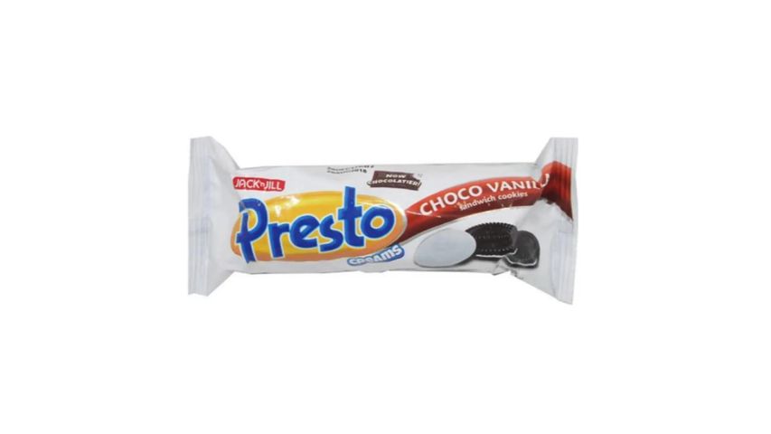 Presto Cream Vanilla 80G