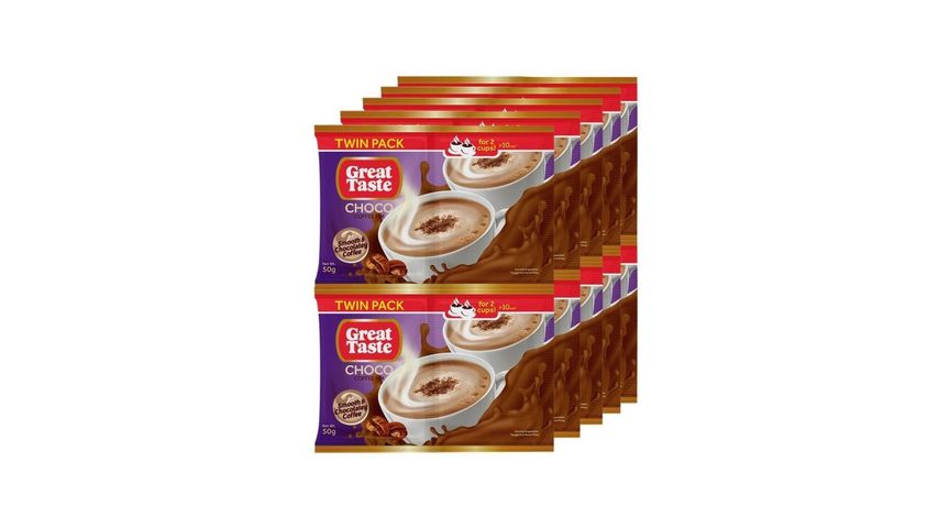 Great Taste Choco Twin Pack 50g x 10s