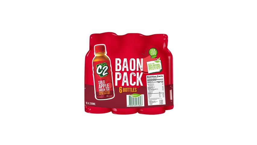 C2 Apple Green Tea Solo 230mL 6s