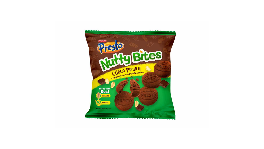 Presto Nutty Bites Choco Peanut 32g