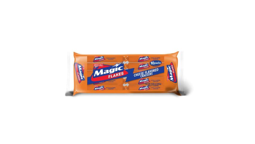 Magic Flakes Cheese Flavored Crackers 28g x 10s