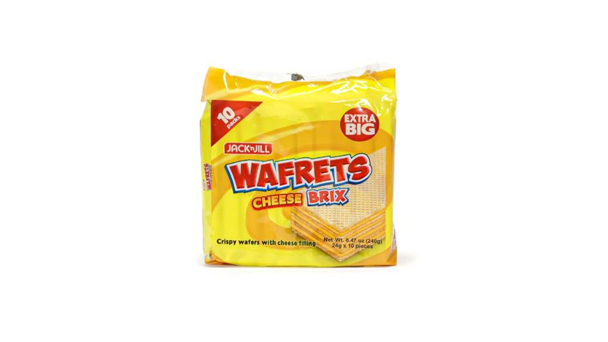 Wafrets Extra Big Brix Cheese 24Gx10'S