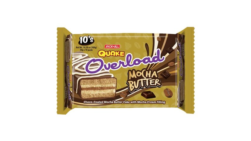 Quake Overload Mocha Butter 30g x 10's