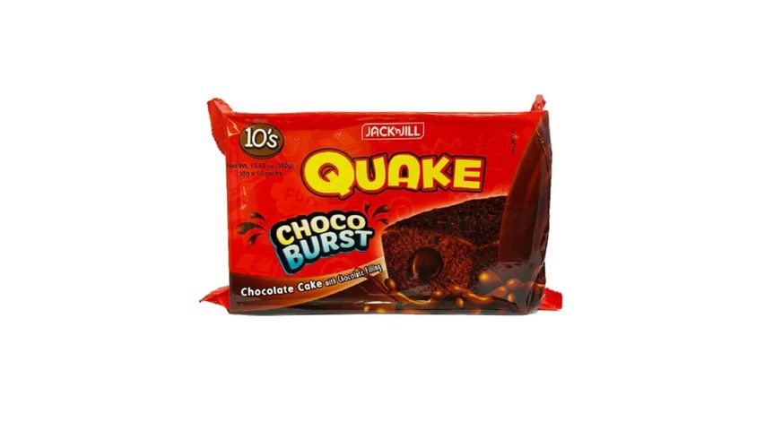 Jack N' Jill Quake Bars Chocolate Filling 38Gx10'S