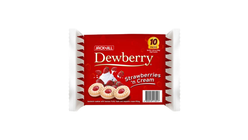 Dewberry Strawberries 'n Cream Sandwich Cookies 33g x 10s