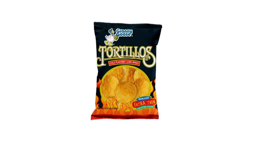 Granny Goose Tortillos Chili Flavored Corn Snacks 100g