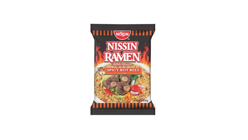 Nissin Ramen Spicy Hot Beef 62G