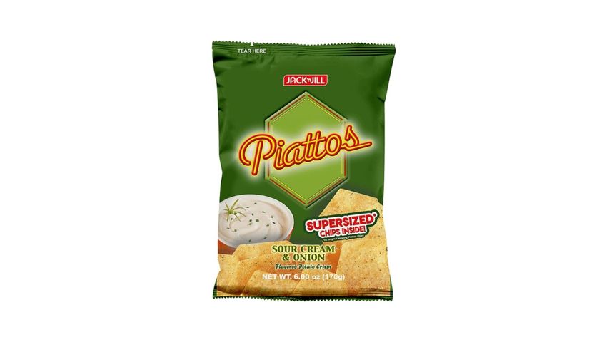 Piattos Sour Cream & Onion 170G