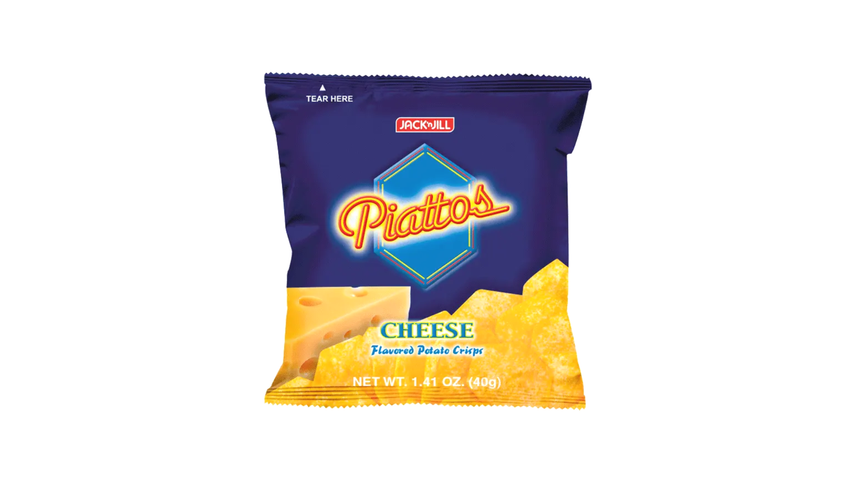 Piattos Cheese Flavored Potato Crisps 40g