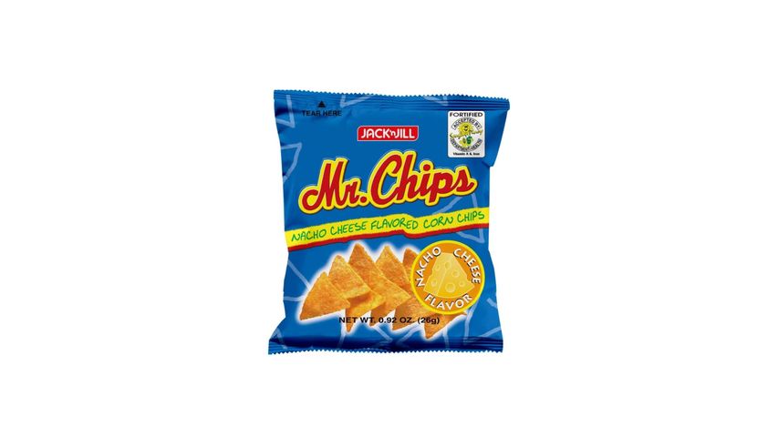Jack 'n Jill Mr. Chips Nacho Cheese 26G