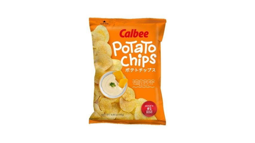 Calbee Potato Chips Cheddar & Sour Cream 170G