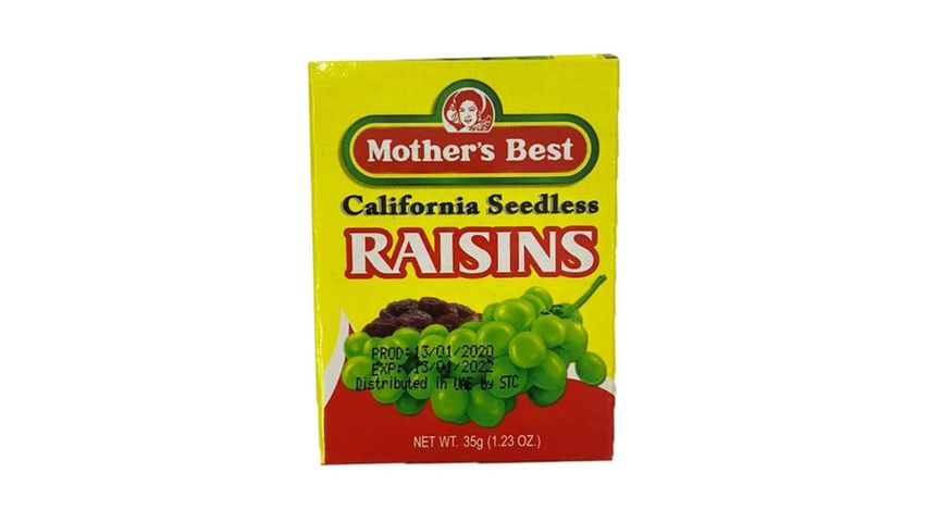Mother's Best California Seedless Raisins 35g