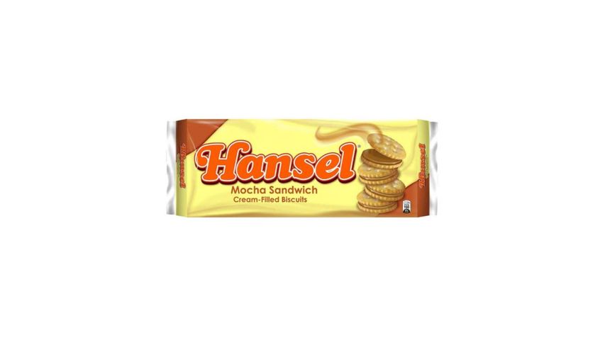 Hansel Mocha Sandwich Cream-Filled Biscuits 31g x 10s