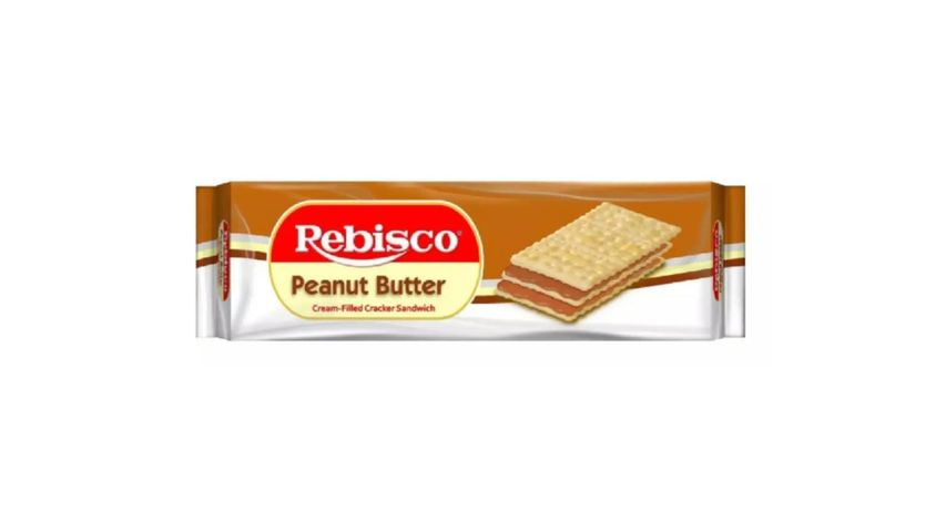 Rebisco Peanut Butter Cream-Filled Cracker Sandwich 34g x 10s