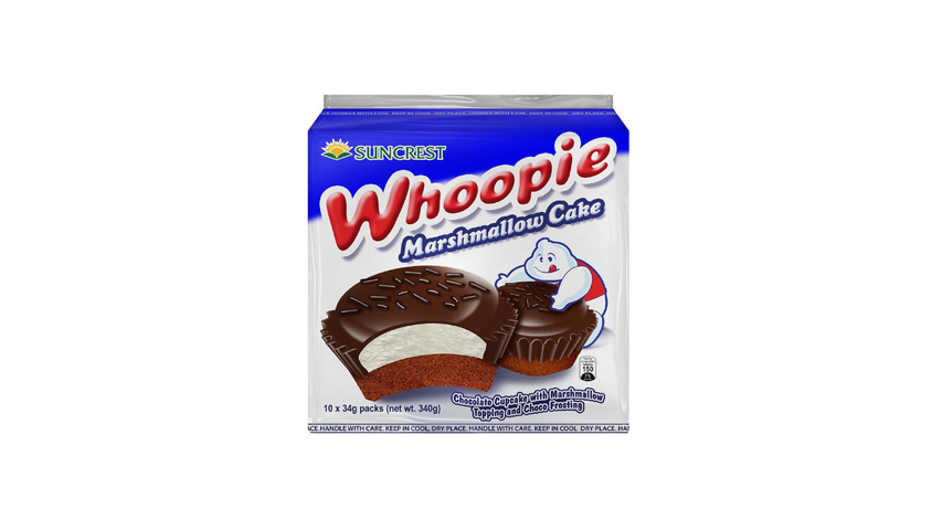 Whoopie Marshmallow Cake Choco 34g x 10's