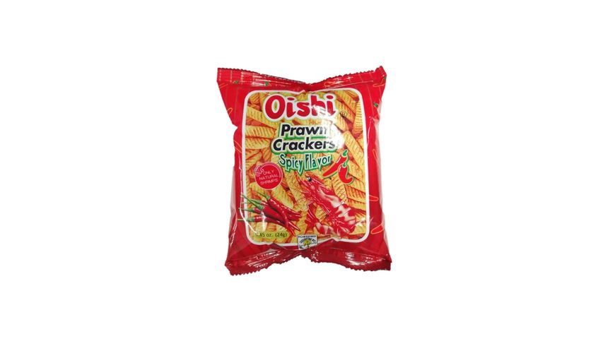 Oishi Prawn Cracker Spicy 24G